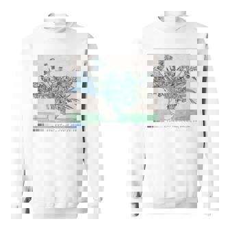 Trendyincentan Gogh Irises Famous Painting 1890 スウェットシャツ - Kawaiitshirt