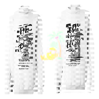 Tropic Like It's Hot パイナップル サマーサングラス ビーチ スウェットシャツ - Kawaiitshirt