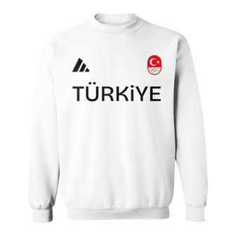 Turkiye トルコ国旗 トルコ オリンピック シューティング チーム スポーツ スウェットシャツ - Kawaiitshirt