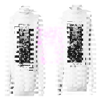 Vaporwave Esthétique Japon Style Années 80 90 Tokyo Osaka Sweater e - Cadeauxyz