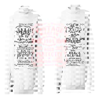 Vintage Made In 1985 The Man Myth Legend 39 Year Old スウェットシャツ - Kawaiitshirt