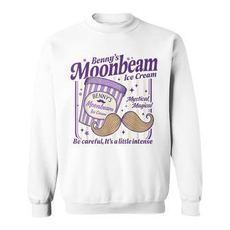 Vintage Moonbeam Ice Cream Truck Retro Double Scoop Popsicle Sweatshirt - Thegiftio UK