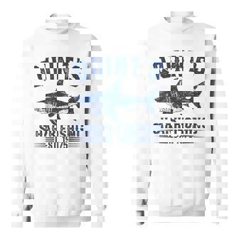 Vintage Quintshark Fishing 1975 Retro-Fischergeburtstag Sweatshirt - Geschenkecke