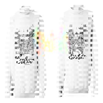Vintage Spain Barcelona City Espana Souvenir Spain Sweatshirt - Thegiftio