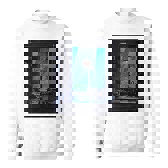 Window Light & Forestiew長袖フォトtシャツ 癒し・インテリア系アート-ユニセックスデザイン 長袖tシャツ スウェットシャツ - Kawaiitshirt