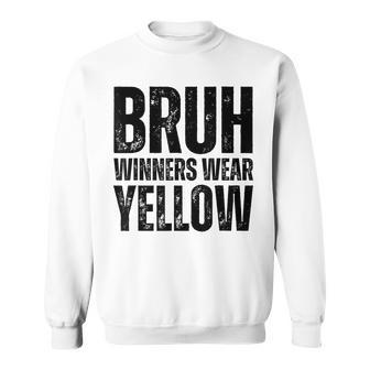Winners Wear Yellow Team Spirit Week Game Color Sports Day Sweatshirt - Thegiftio UK