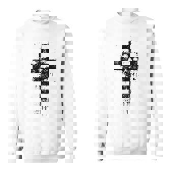 Witchyibes クロス ゴシック 美的 オカルトアート スウェットシャツ - Kawaiitshirt