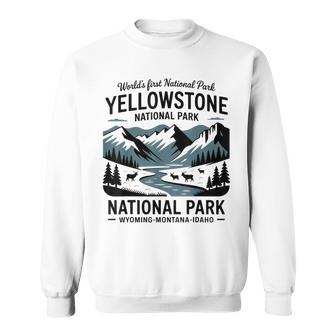 Yellowstone National Park World's First National Park Sweatshirt - Thegiftio UK
