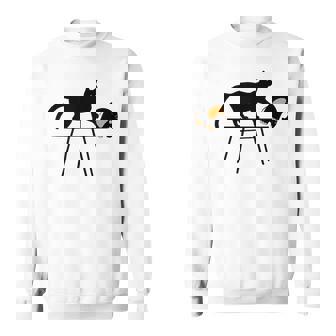 「おもしろいキャットレディが欲しい方法」に投票します スウェットシャツ - Kawaiitshirt