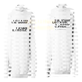 「パワーがあるところ、抵抗がある」 フーコー。 スウェットシャツ - Kawaiitshirt