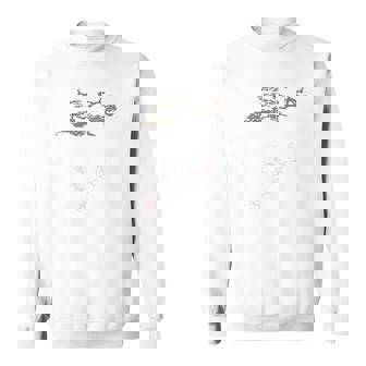 「麒麟に似た雲／とほかみえみため」 言霊 ホツマ文字 ヲシテ文字 とほかみゑひため 龍神 開運 お守り バックプリント 長袖tシャツ スウェットシャツ - Kawaiitshirt