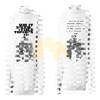 【Super Cute Toypoodles】トイプードル 実写 スウェットシャツ - Kawaiitshirt