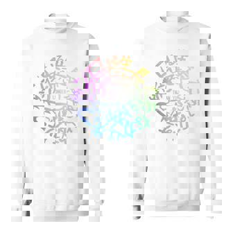 【あなたより長く 短歌ロゴ】 スウェットシャツ - Kawaiitshirt