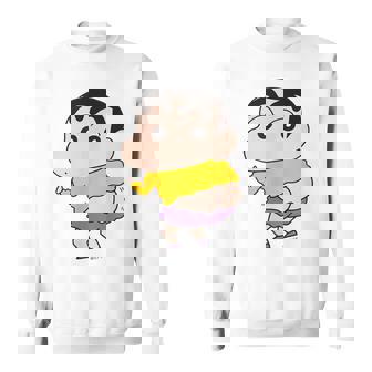 【まんが】クレヨンしんちゃん 尻出ししんちゃん スウェットシャツ - Kawaiitshirt