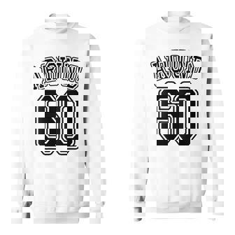 【バックプリント・背中側】Around 60 還暦 アラカン アラウンド 六十歳 お誕生日 60代 面白 スウェットシャツ - Kawaiitshirt