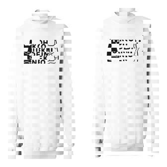 【後方腕組ネコ】猫 ネコ かわいい おもしろ 面白い 推し ヲタ オリジナル スウェットシャツ - Kawaiitshirt