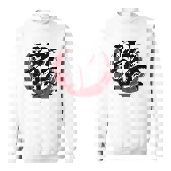 【森カリオペ】ホロライブ 漢字tシャツ 骸 スウェットシャツ - Kawaiitshirt