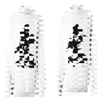 【無】一文字 漢字 日本語 毛筆 書道 筆文字 言葉 和柄 日本 かっこいい お土産 海外 おもしろ 面白い 文字入り スウェットシャツ - Kawaiitshirt