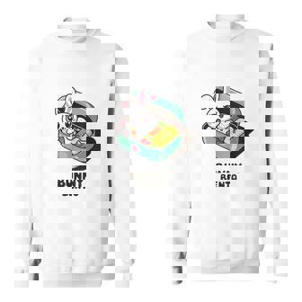 うさぎ弁当 かわいいウサギの和風弁当 ダジャレ スウェットシャツ - Kawaiitshirt