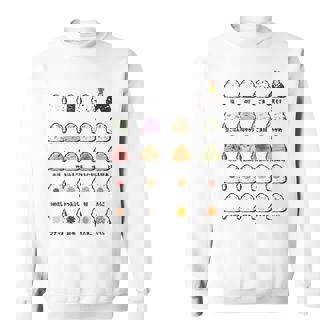 おにぎり 種類 おもしろ 食べ物 文字入り メンズ 面白い 服 ネタ グッズ 文字 スウェットシャツ - Kawaiitshirt