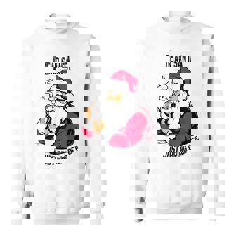 おもしろい親愛なるサンタさん、コーヒーを持ってきてクリスマスクリスマス スウェットシャツ - Kawaiitshirt