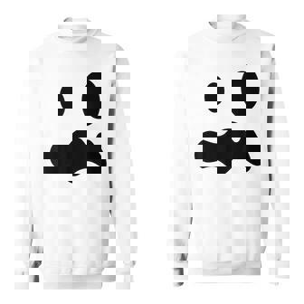 お化けの顔 ハロウィーン 幽霊 おばけ ゆうれい スウェットシャツ - Kawaiitshirt