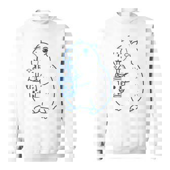 かわいい カピバラ ノベルティ グラフィック ボバティー ミルクセーキ ミルクティー スウェットシャツ - Kawaiitshirt