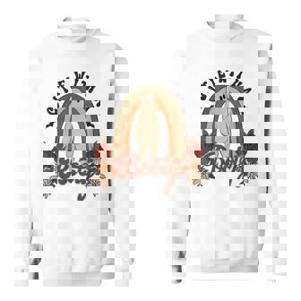 かわいいお尻 面白い ハロウィン ゴースト レトロ ヴィンテージ スタイル スウェットシャツ - Kawaiitshirt