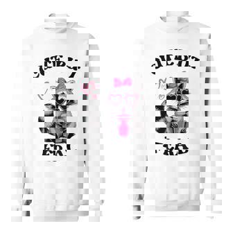 かわいいけれど、野生の面白いラコン。 スウェットシャツ - Kawaiitshirt