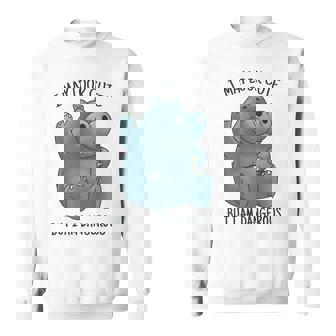 かわいいグレーカバ スウェットシャツ - Kawaiitshirt