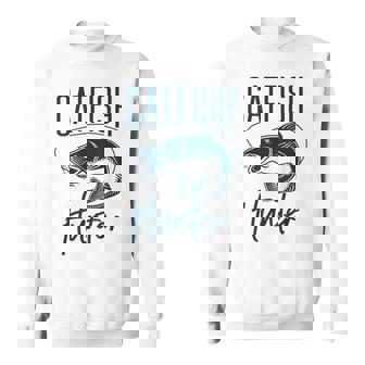 かわいいナマズハンターデザイン ナマズ農家へのギフトアイデア スウェットシャツ - Kawaiitshirt