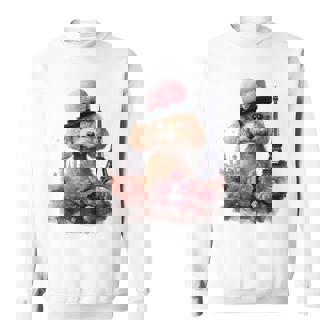 かわいいフレンチパリエッフェル塔トイプードル パリジャンプードル スウェットシャツ - Kawaiitshirt