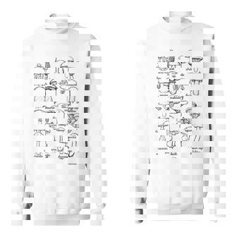 かわいいマッシュルームギフト キッズ レディース メンズ 面白いマッシュルーム スウェットシャツ - Kawaiitshirt