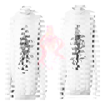 かわいい和風和風ピンク 長袖tシャツ スウェットシャツ - Kawaiitshirt