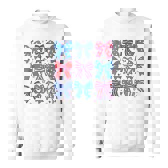 かわいい愛国的なボウスターデザイン7月4日シャツusaプライド スウェットシャツ - Kawaiitshirt