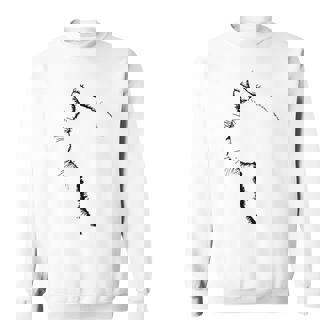 かわいい猫のシルエット スウェットシャツ - Kawaiitshirt