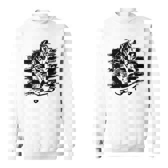 くま スケートボーダー スケートボード スケートボーダー スケートボード スウェットシャツ - Kawaiitshirt