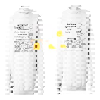 ぐでたま コミック ライトカラー スウェットシャツ - Kawaiitshirt