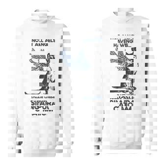 すべての天使に翼があるわけではない-マザーシンガプーラキャットママ スウェットシャツ - Kawaiitshirt