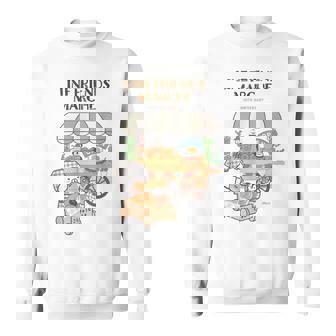 ねこぺん日和 ドーナツ屋さんロゴ付 スウェットシャツ - Kawaiitshirt