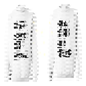 みんな大好きハシビロコウ 動かない鳥 はしび郎クラブ アルファベット ロゴ スウェットシャツ - Kawaiitshirt