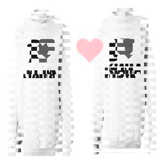 アイハート 北島 Japan Love 日本土産 スウェットシャツ - Kawaiitshirt