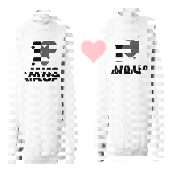 アイハート 天草 Japan Love 日本土産 スウェットシャツ - Kawaiitshirt