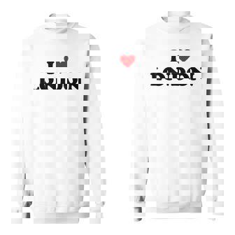 アイハートイギリスシティ-アイラブロンドン スウェットシャツ - Kawaiitshirt