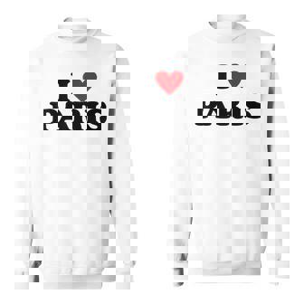 アイハートフランスシティ-アイラブパリ スウェットシャツ - Kawaiitshirt