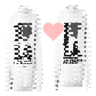 アイラブハートラロサンゼルスカリフォルニア スウェットシャツ - Kawaiitshirt