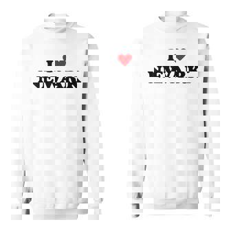 アイ・ハート Usa シティ-アイ・ラブ・ニューアーク スウェットシャツ - Kawaiitshirt
