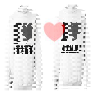アイ・ラブ・ハイジ スウェットシャツ - Kawaiitshirt