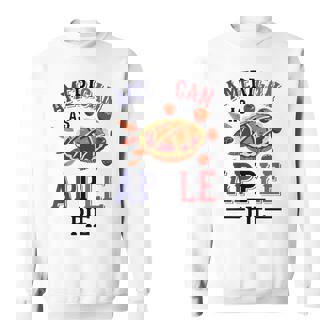 アメリカ国旗-アメリカン・アズ・アップルパイ スウェットシャツ - Kawaiitshirt