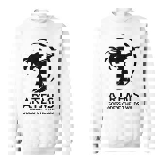 アルテミス 古代ギリシャの女神 スウェットシャツ - Kawaiitshirt